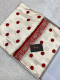 Durga puja special mashru silk banarasi saree