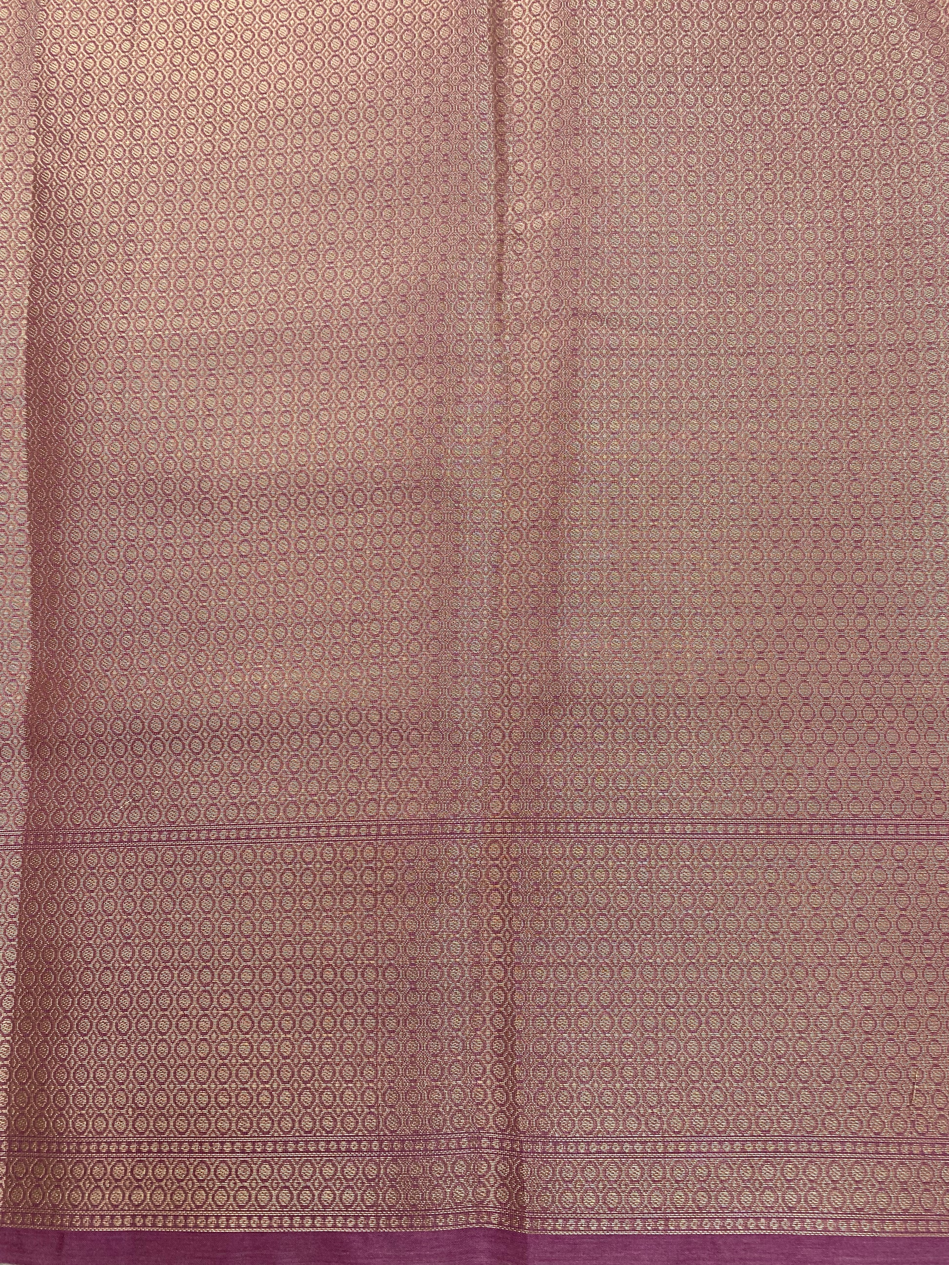 Wine Crepe Silk Banarasi Saree