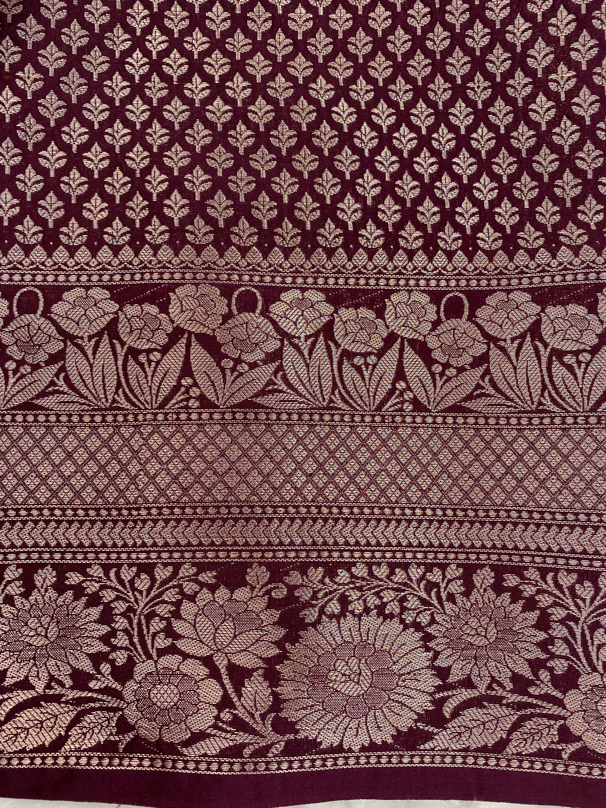 Dhani Katan Silk Banarasi Saree