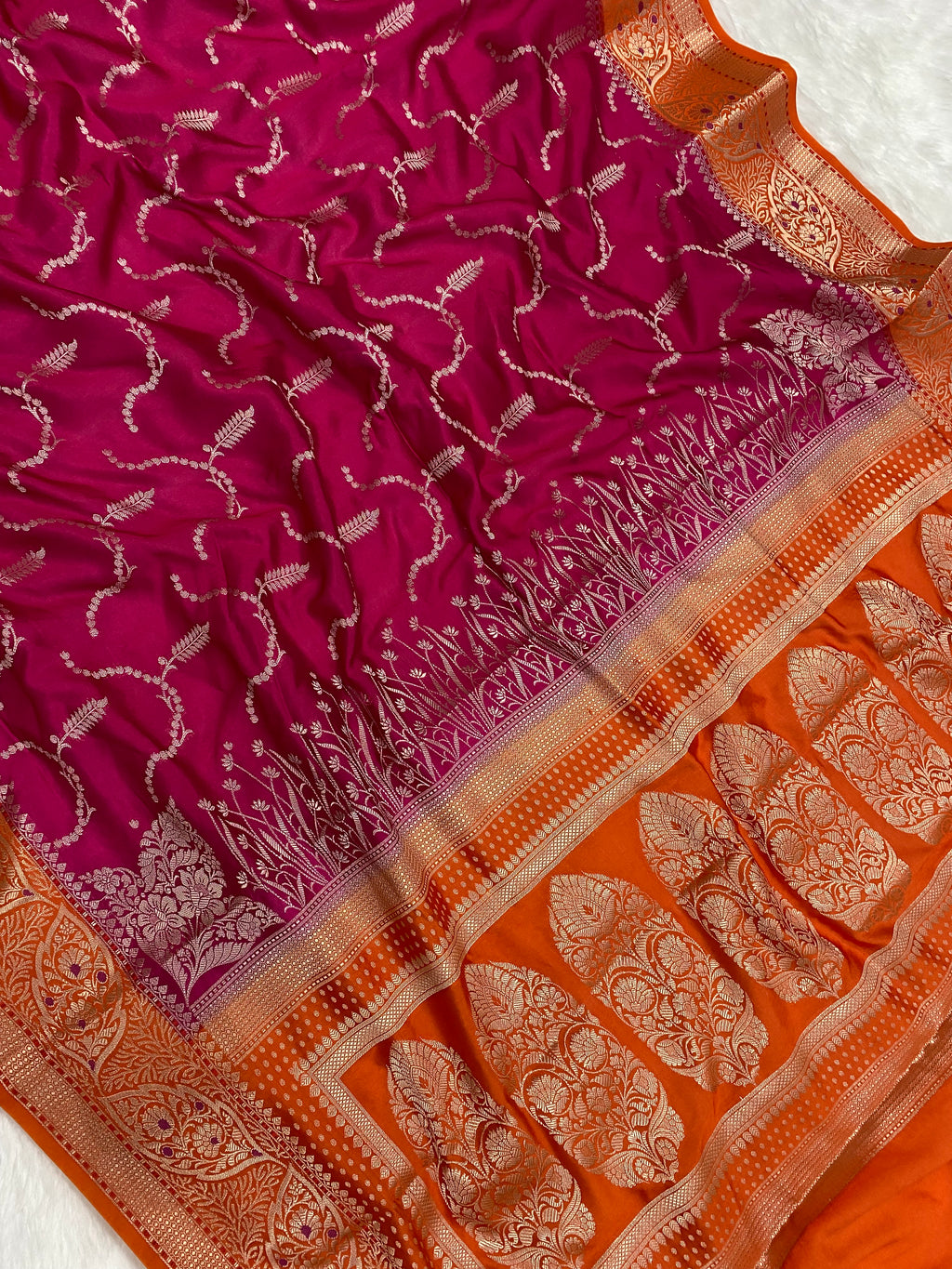 Viscose Cotton Silk Banarasi Saree