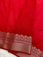 Haldi Special monga Silk Banarasi Saree