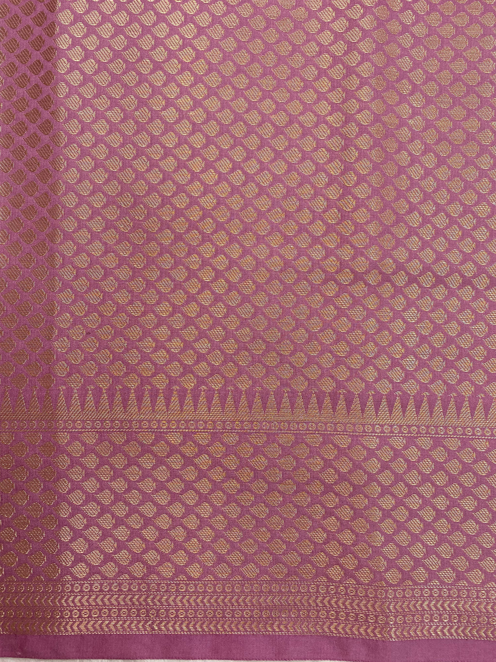 Wine Katan Silk Banarasi Saree