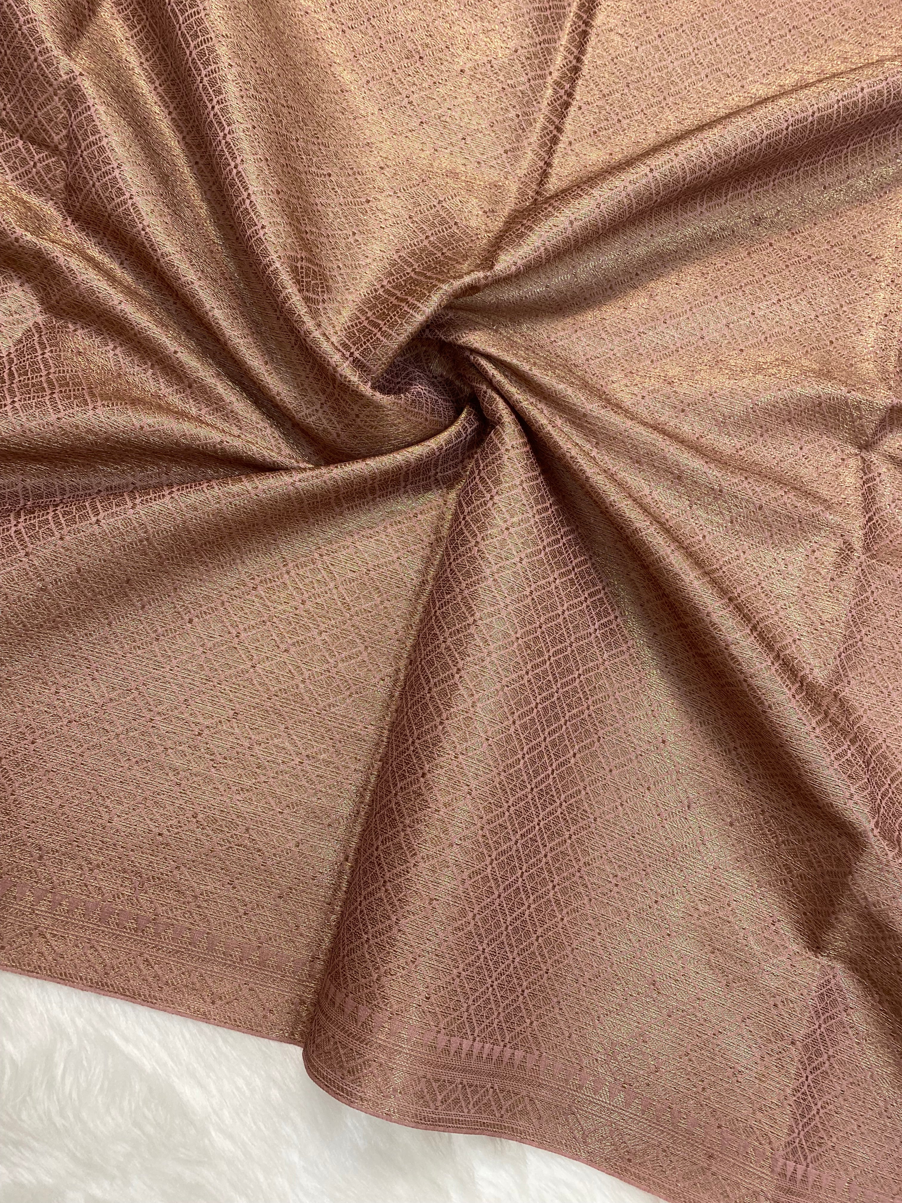 Dasti gorgette silk banarasi saree
