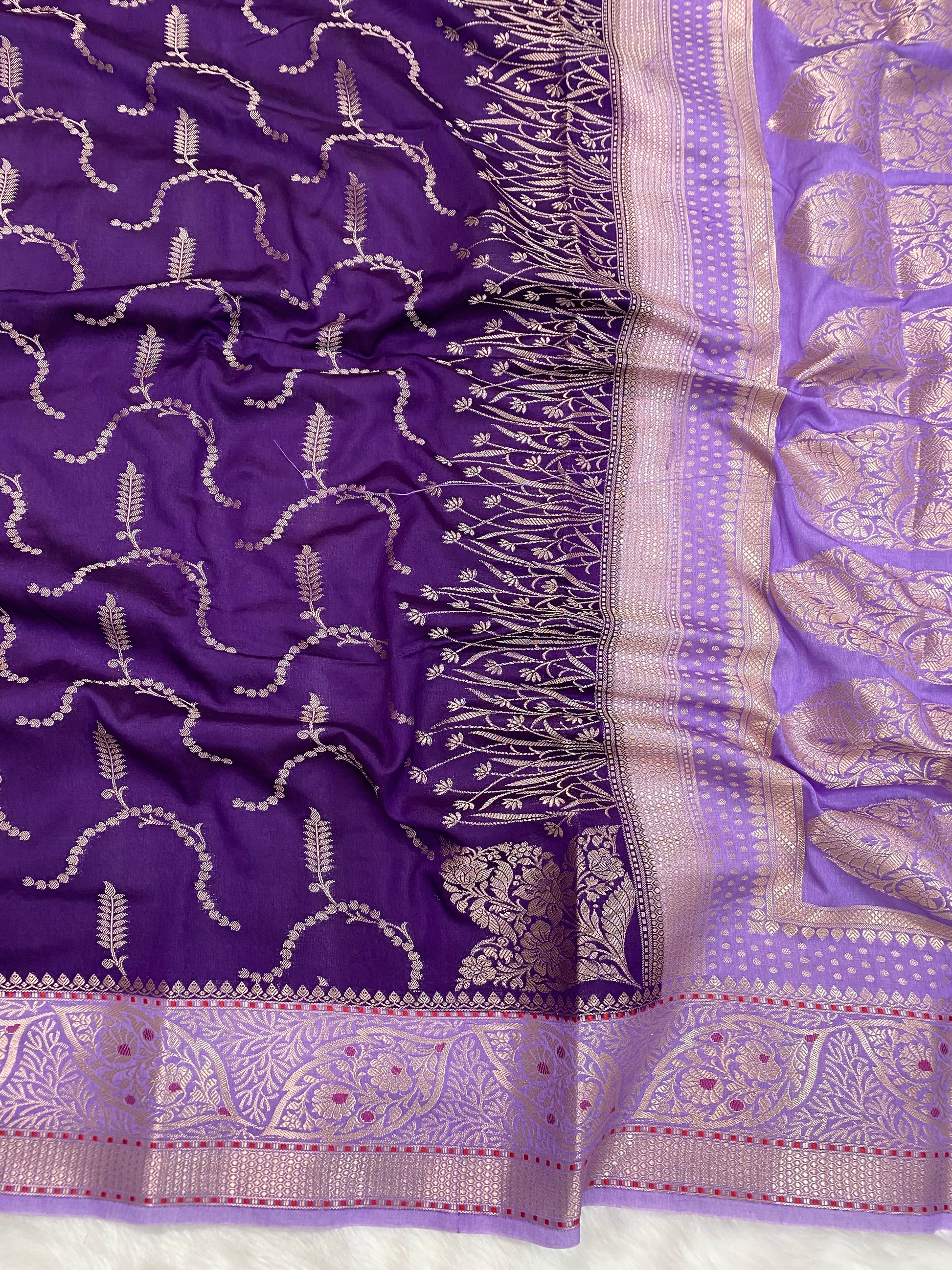 Viscose Cotton Banarasi Saree