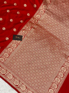 Sonakshi sinha inspired banarasi mashru silk saree