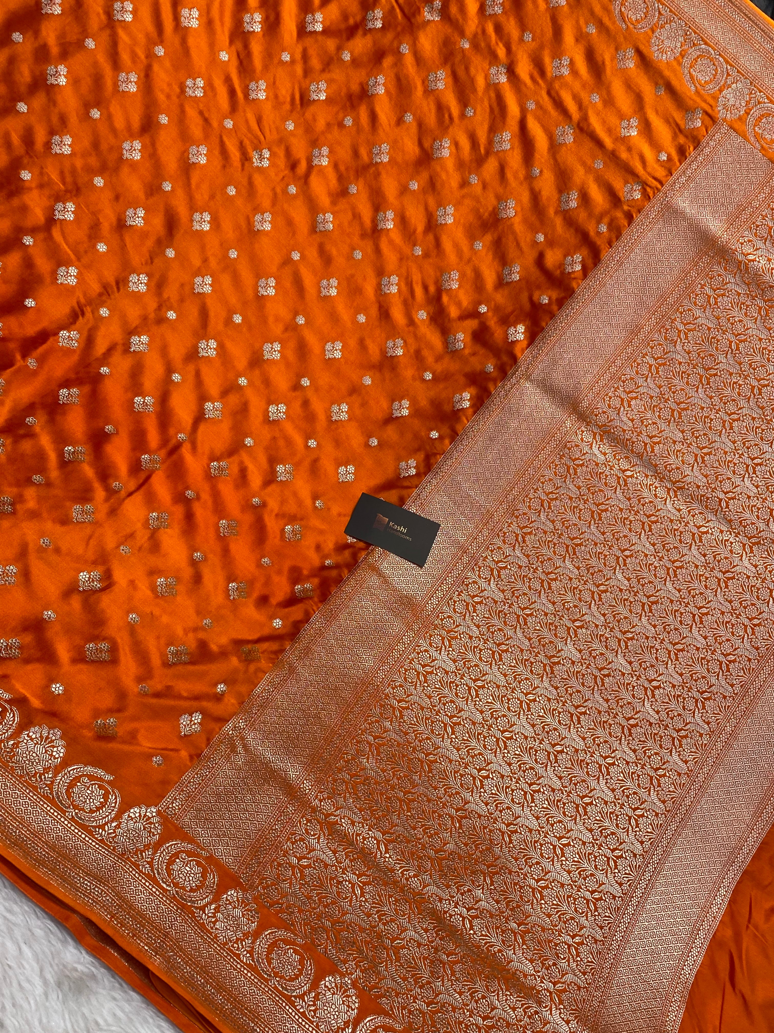 Fanta Mashru Silk Banarasi Saree