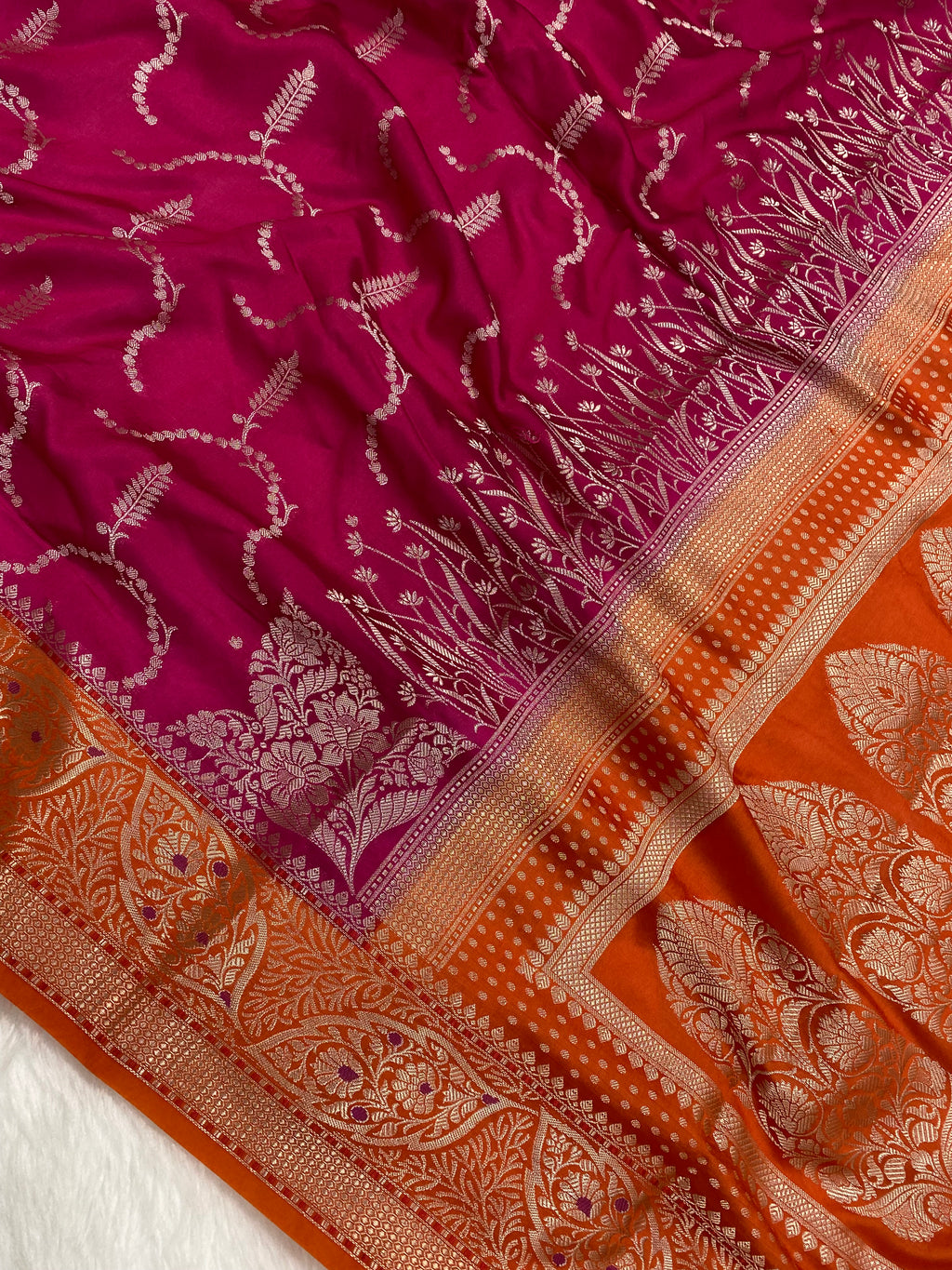 Viscose Cotton Silk Banarasi Saree