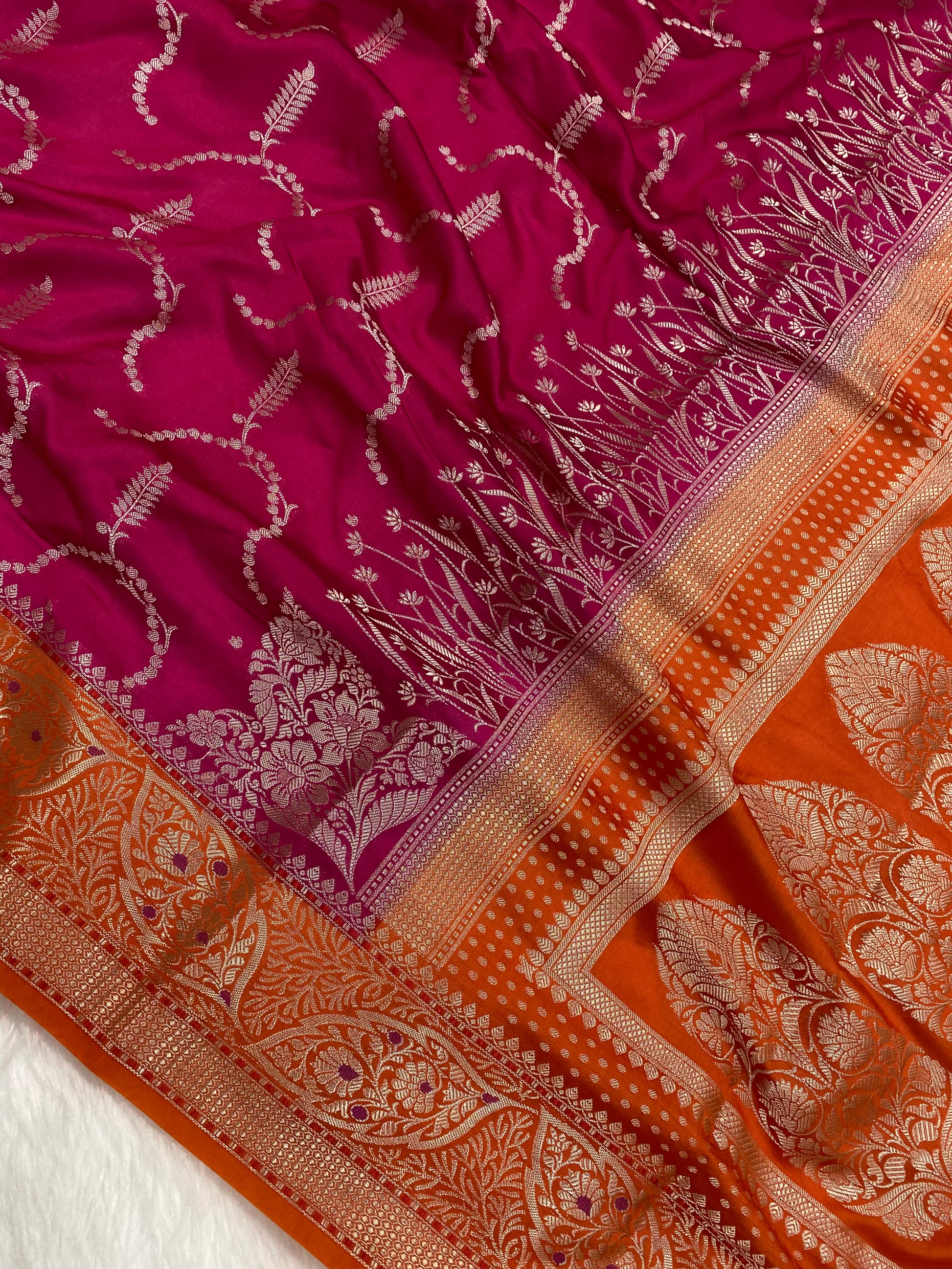 Viscose Cotton Silk Banarasi Saree