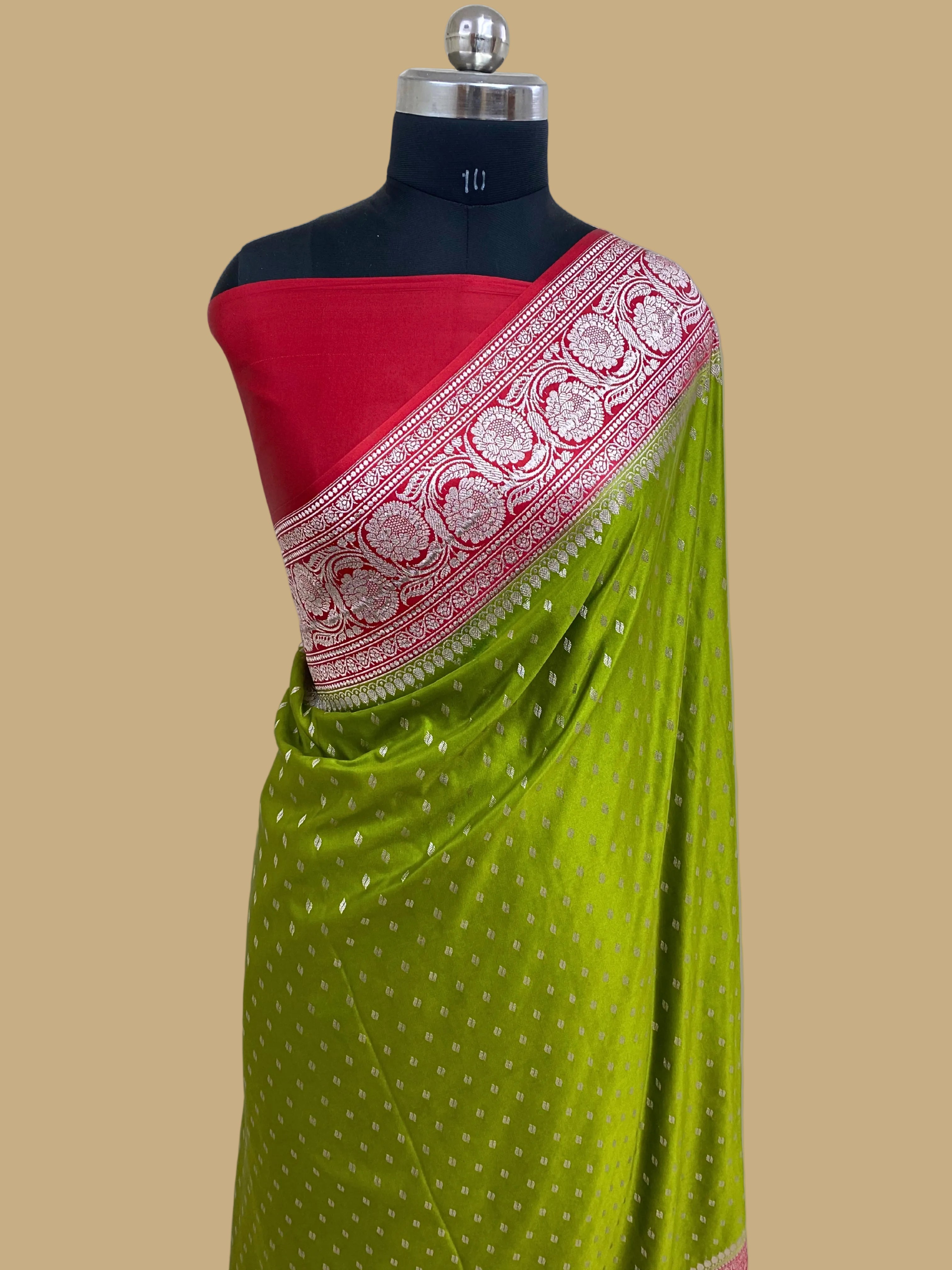 Mashru Silk Banarasi Saree