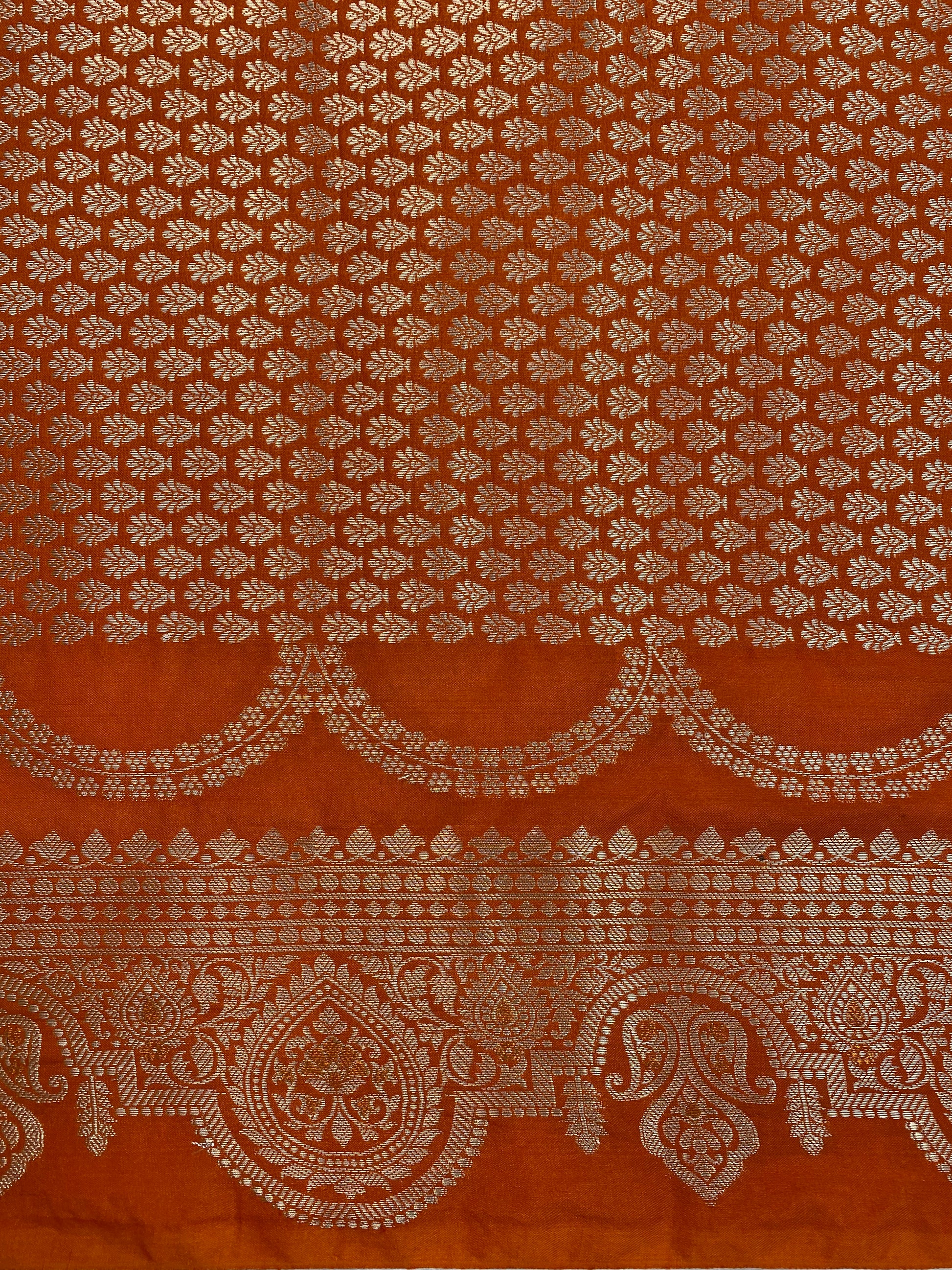 Rani Katan Silk Banarasi Saree