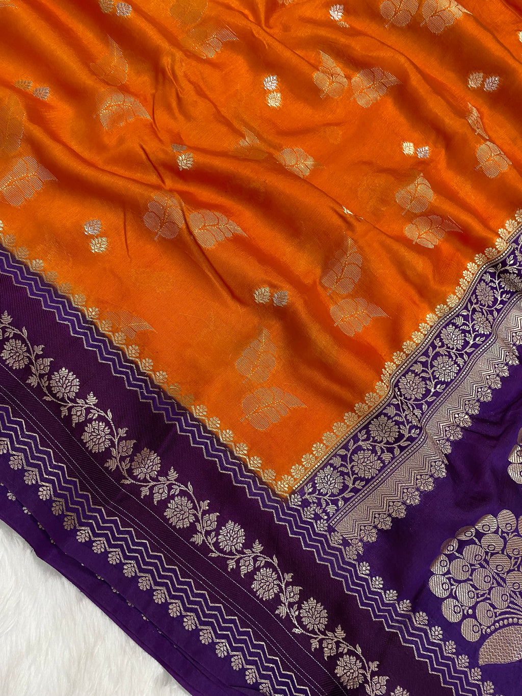Fanta Viscose Cotton Banarasi Saree