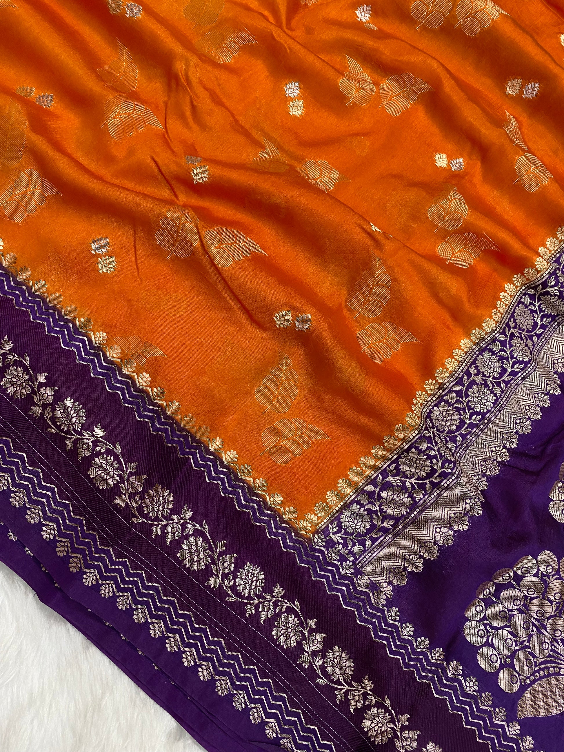 Fanta Viscose Cotton Banarasi Saree