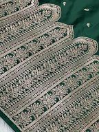 Green Color Mashru Silk Banarasi Saree
