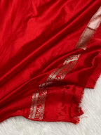 Red Color Mashru Silk Banarasi Saree