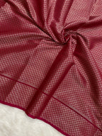 Rani Color monga Silk Banarasi Saree