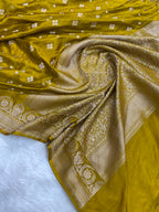 Dev Das Mashru Silk Banarasi Saree