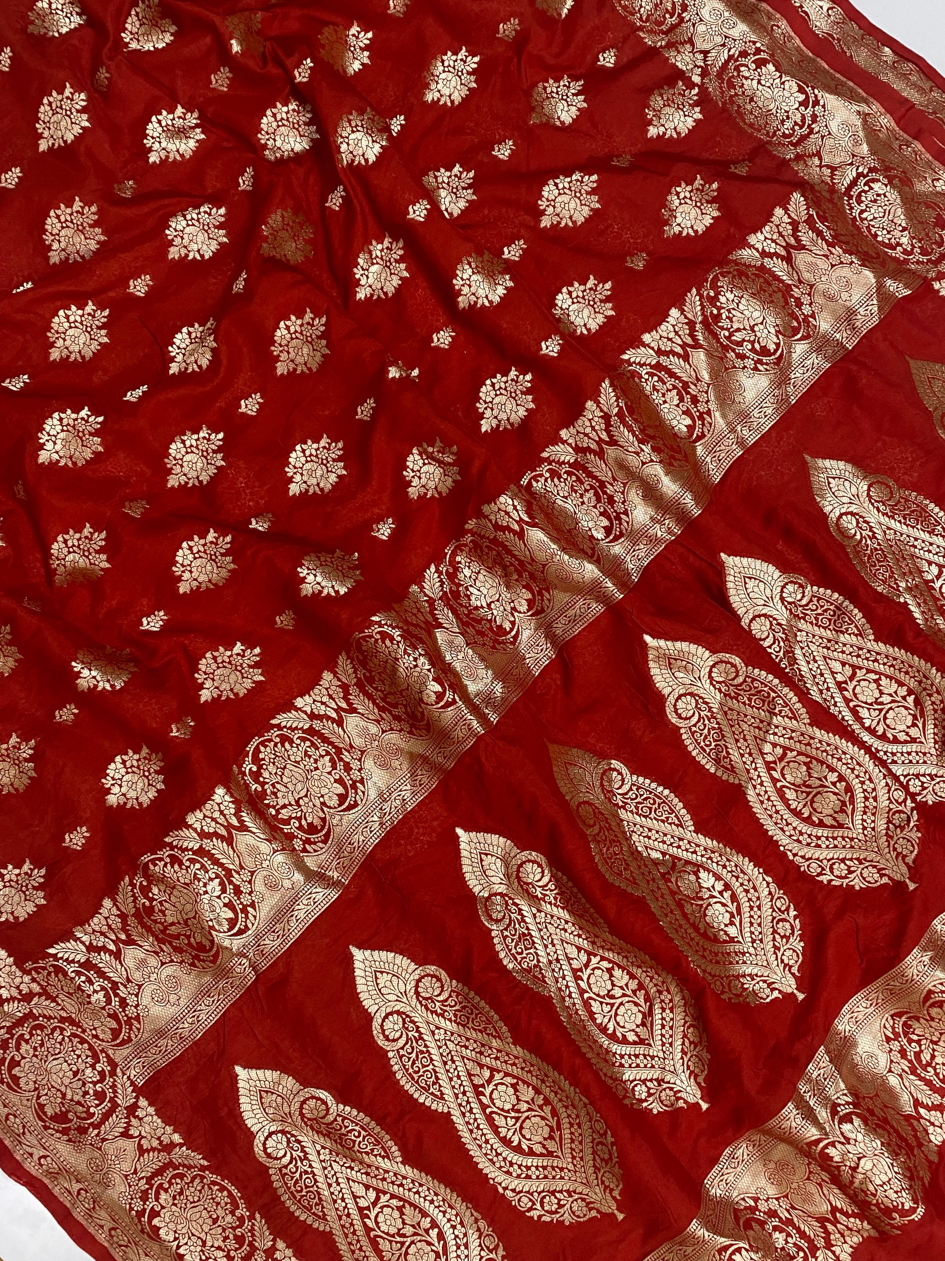 Mashru Silk Banarasi Saree