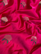 Tanchi rani colour mashru silk banarasi saree