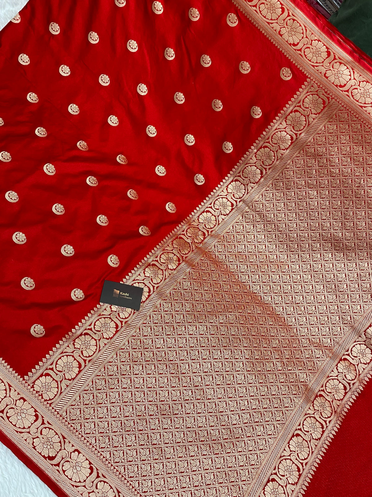 Sonakshi sinha inspired banarasi mashru silk saree