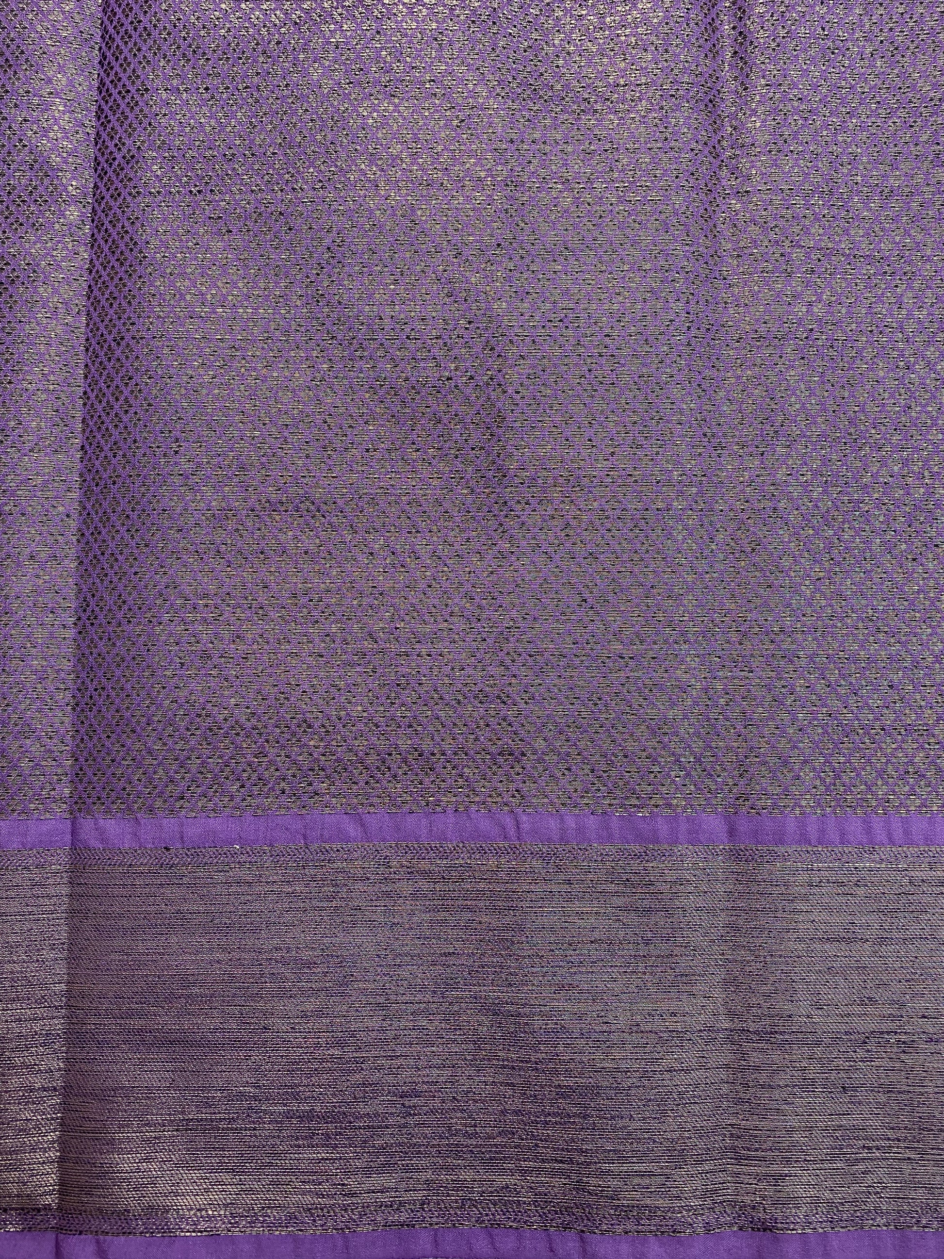 Lovendor Semi Georgette Banarasi Saree