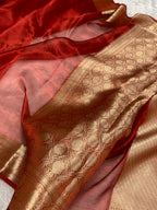 100% pure tissue silk Banarasi saree