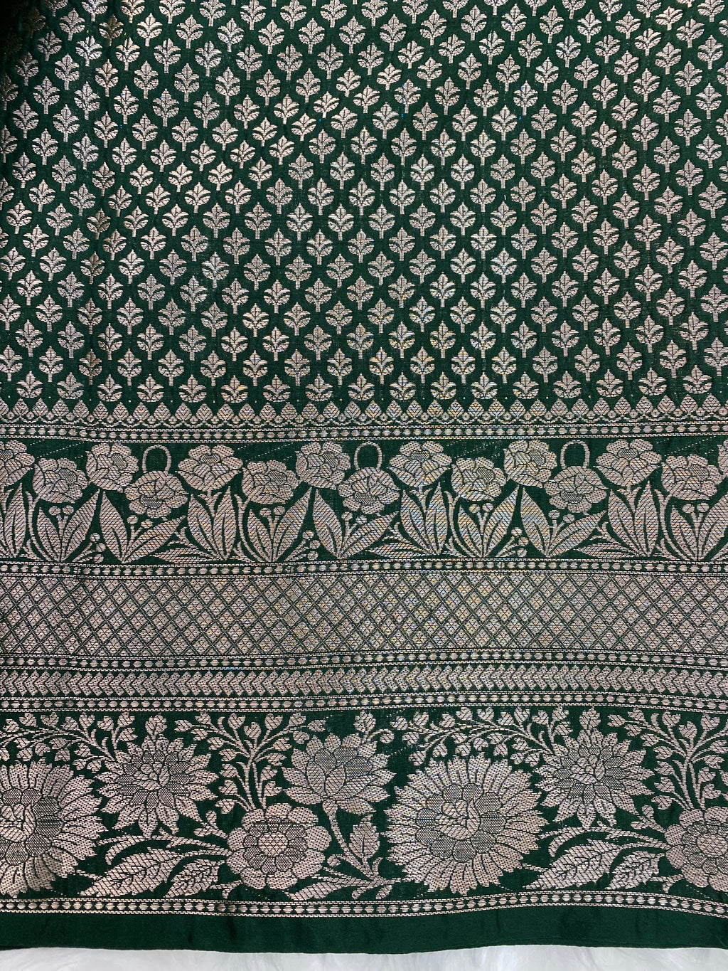 Red Katan Silk Banarasi Saree