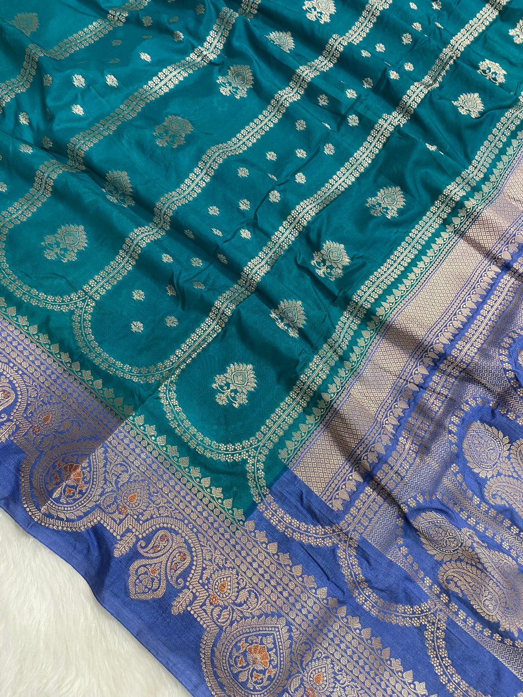Safayer Katan Silk Banarasi Saree