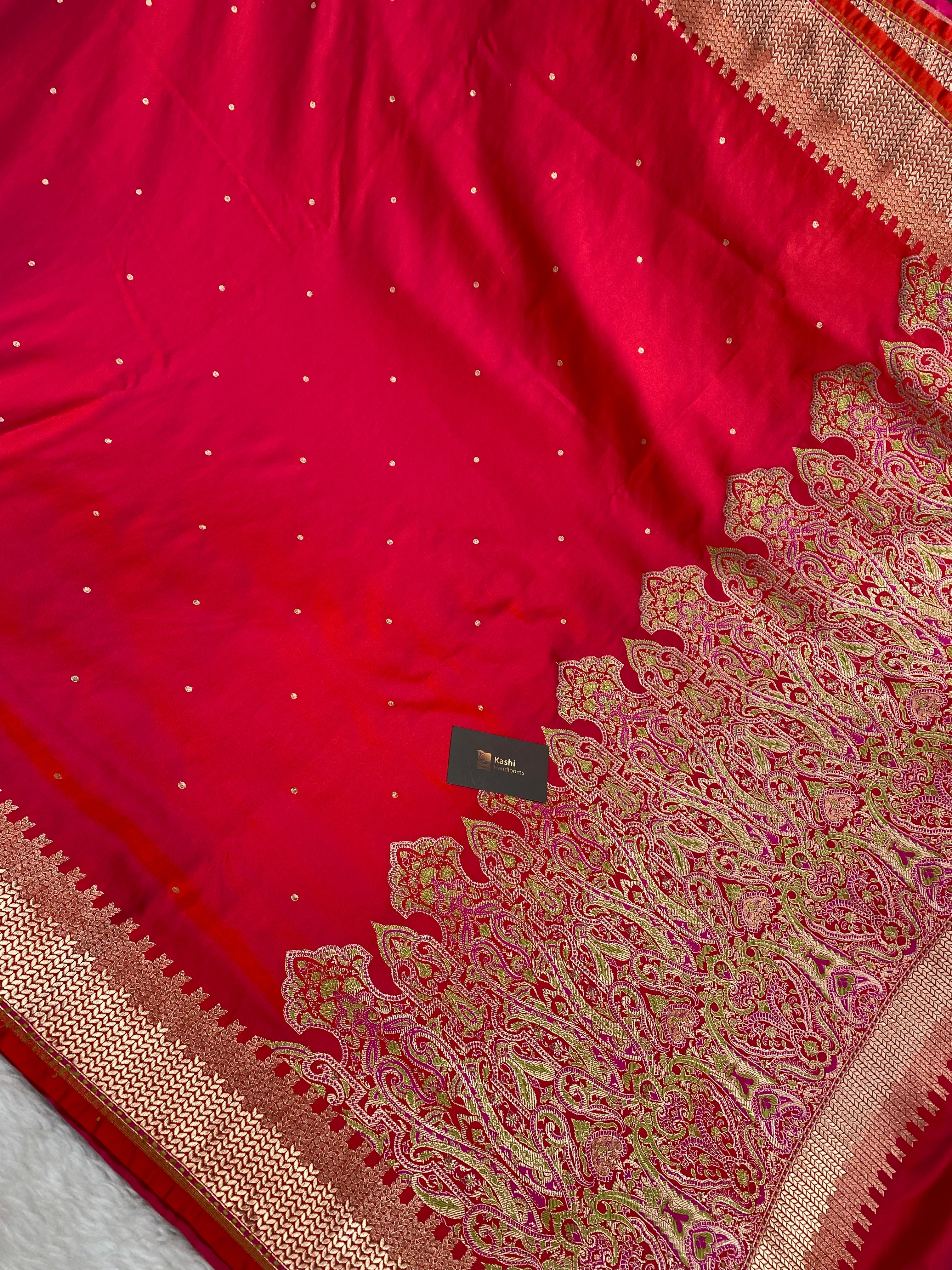 Chery Rani Mashru Silk Banarasi Saree