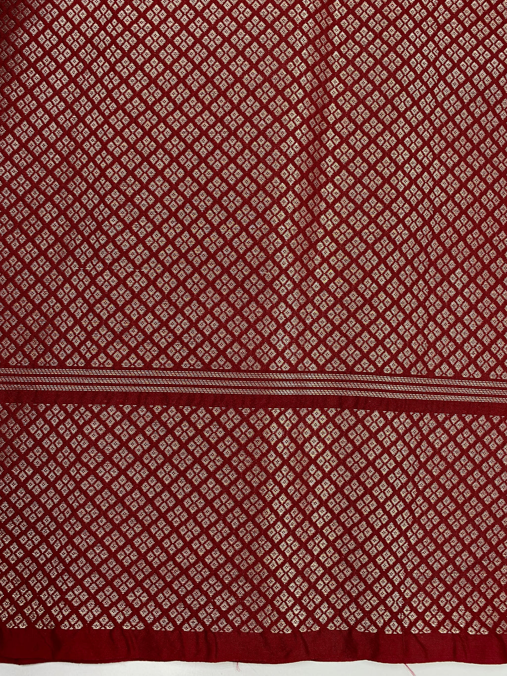Red Color Raw Silk Saree