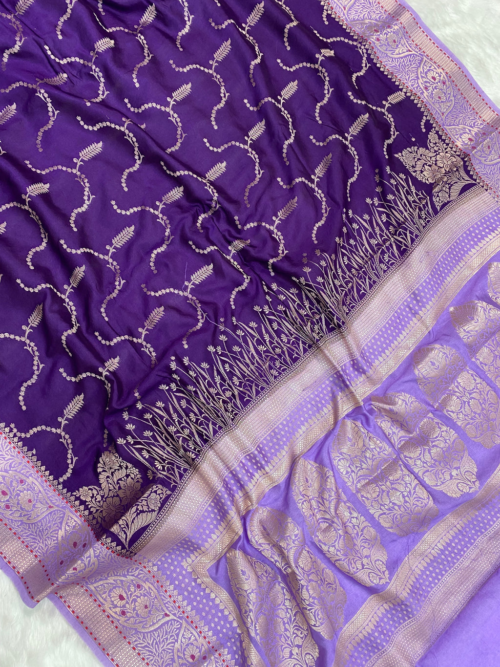 Viscose Cotton Banarasi Saree