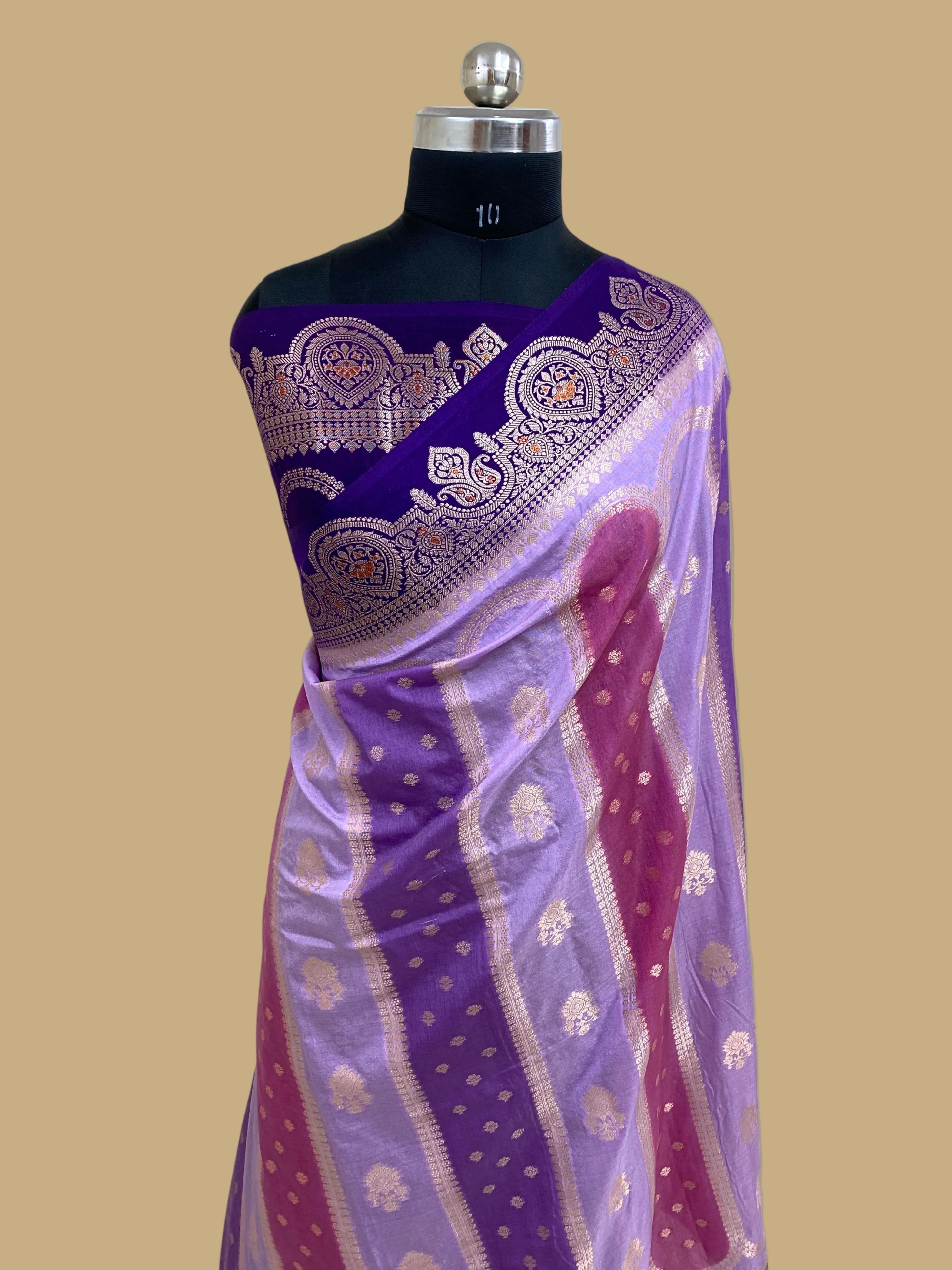 Rangkat monga Silk Banarasi Saree