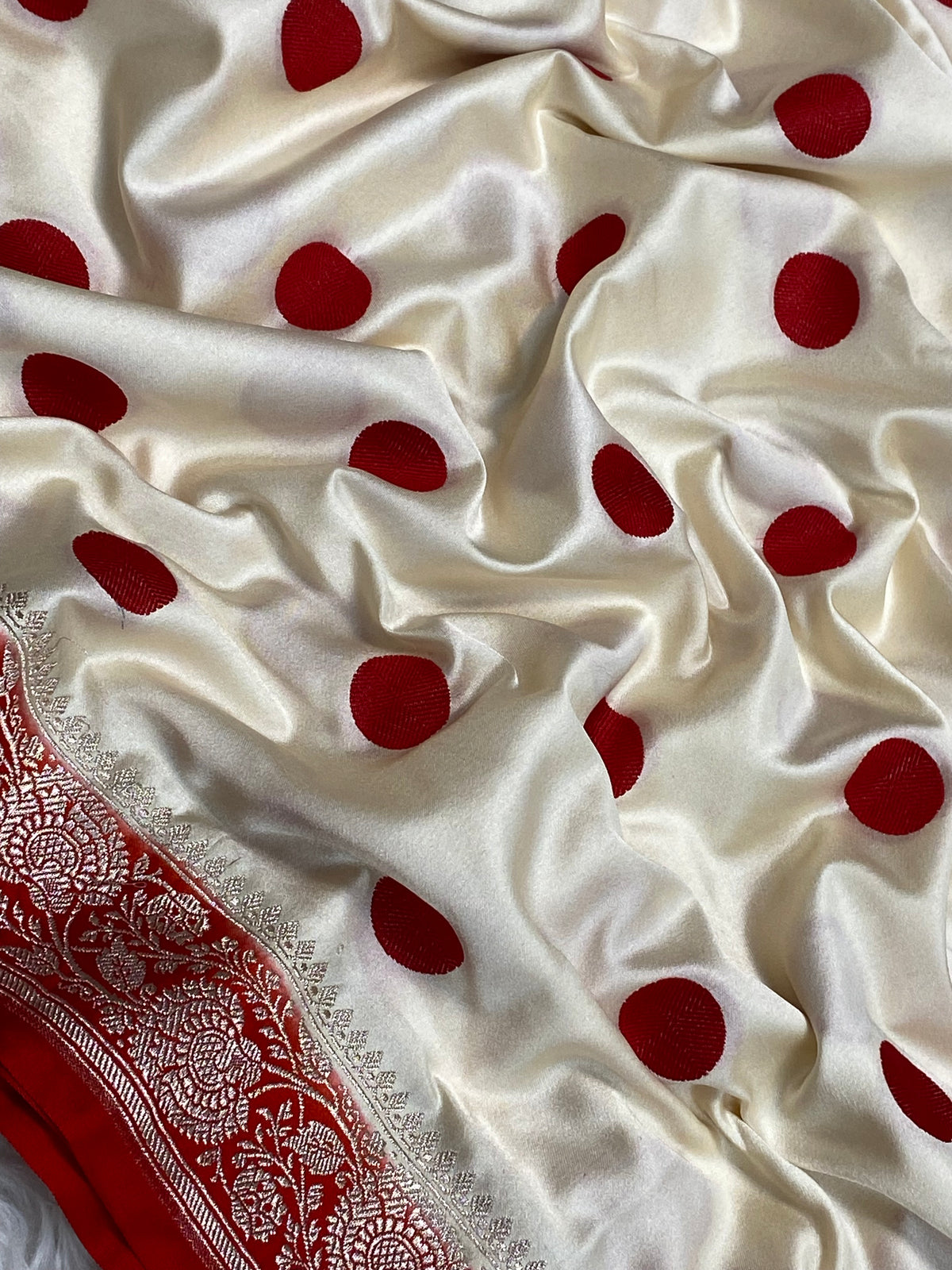 Durga puja special mashru silk banarasi saree