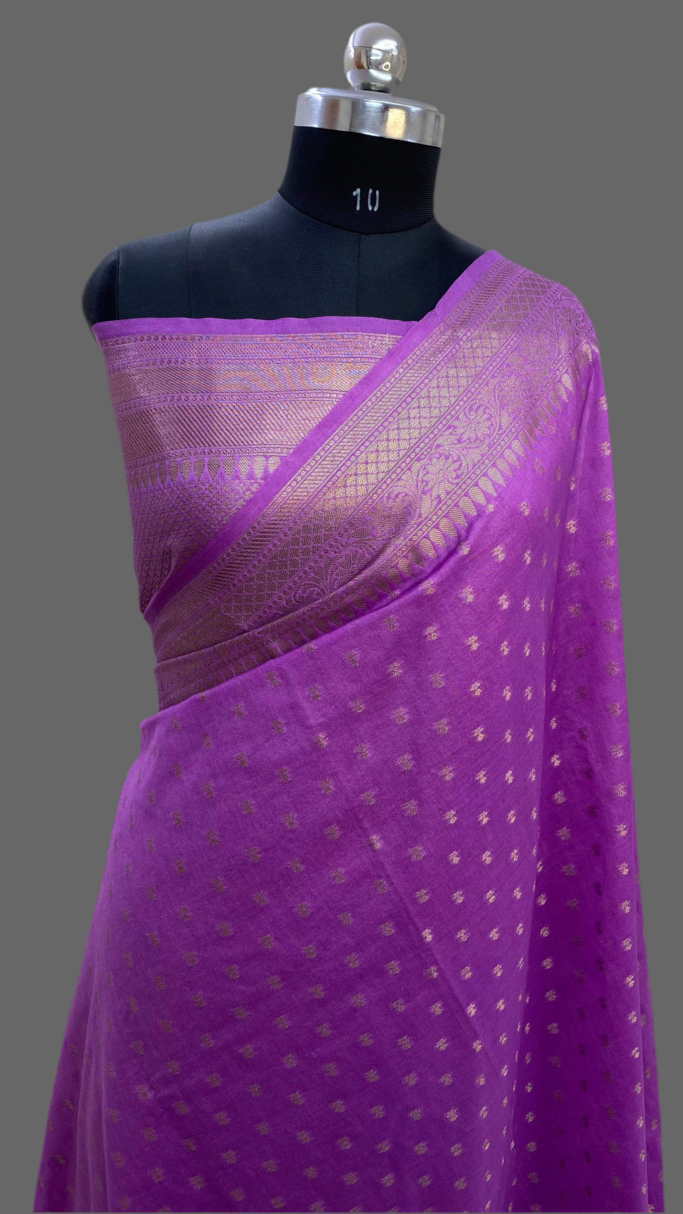 Lovendor Georgette Banarasi Saree