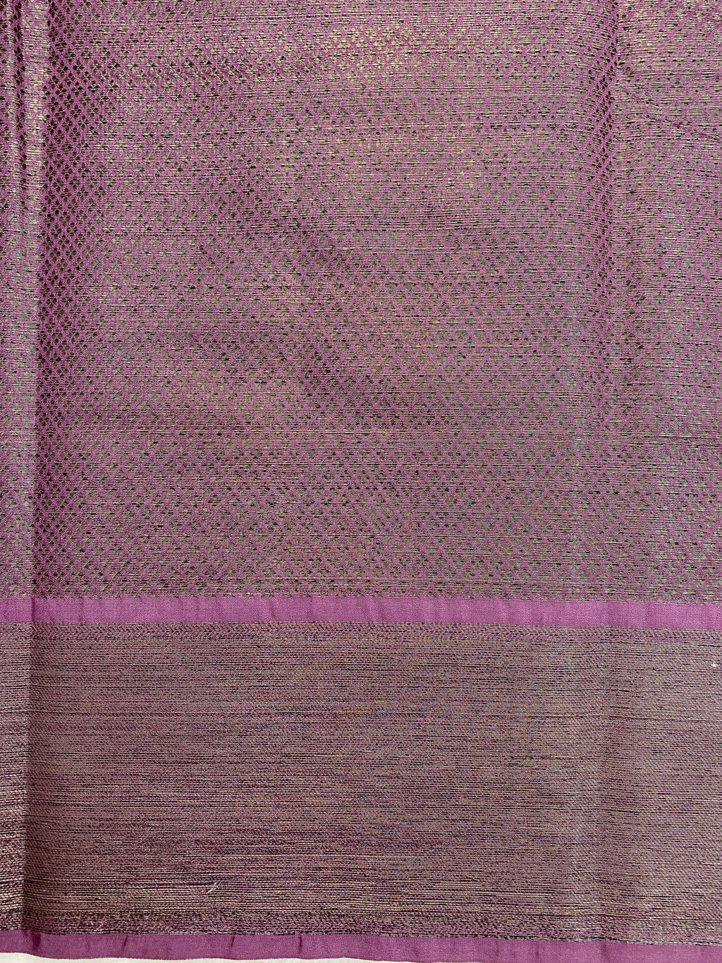 Dark Pink Semi Georgette Banarasi Saree