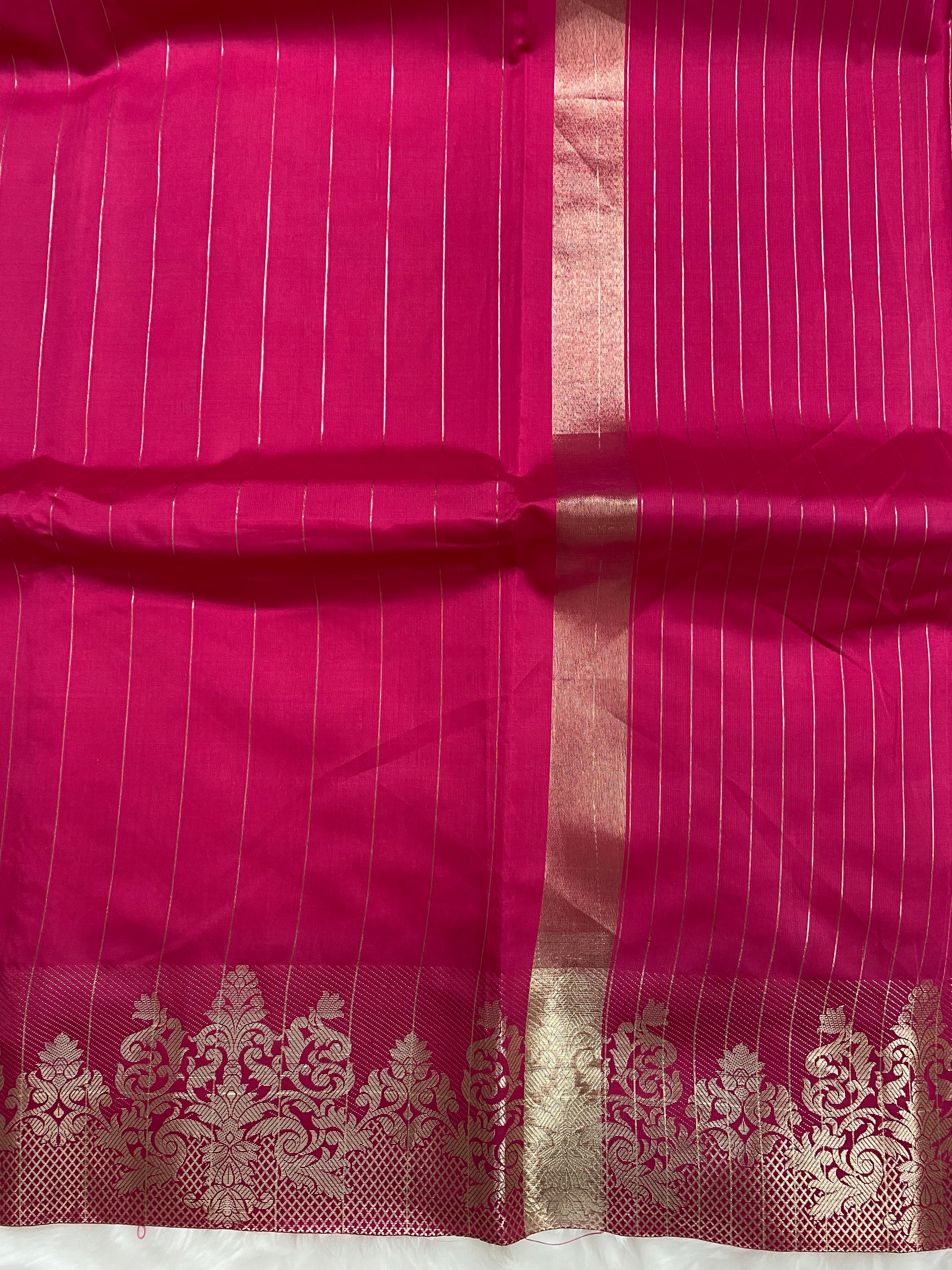 Rani Warm Silk Banarasi Saree