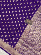 100% Pure Viscose Cotton Banarasi Saree