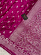 Rani Mashru Silk Banarasi Saree