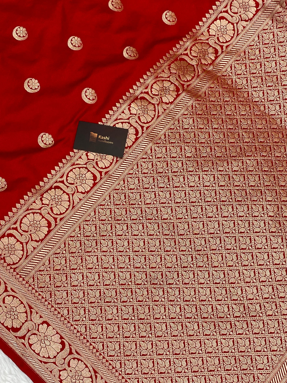 Sonakshi sinha inspired banarasi mashru silk saree