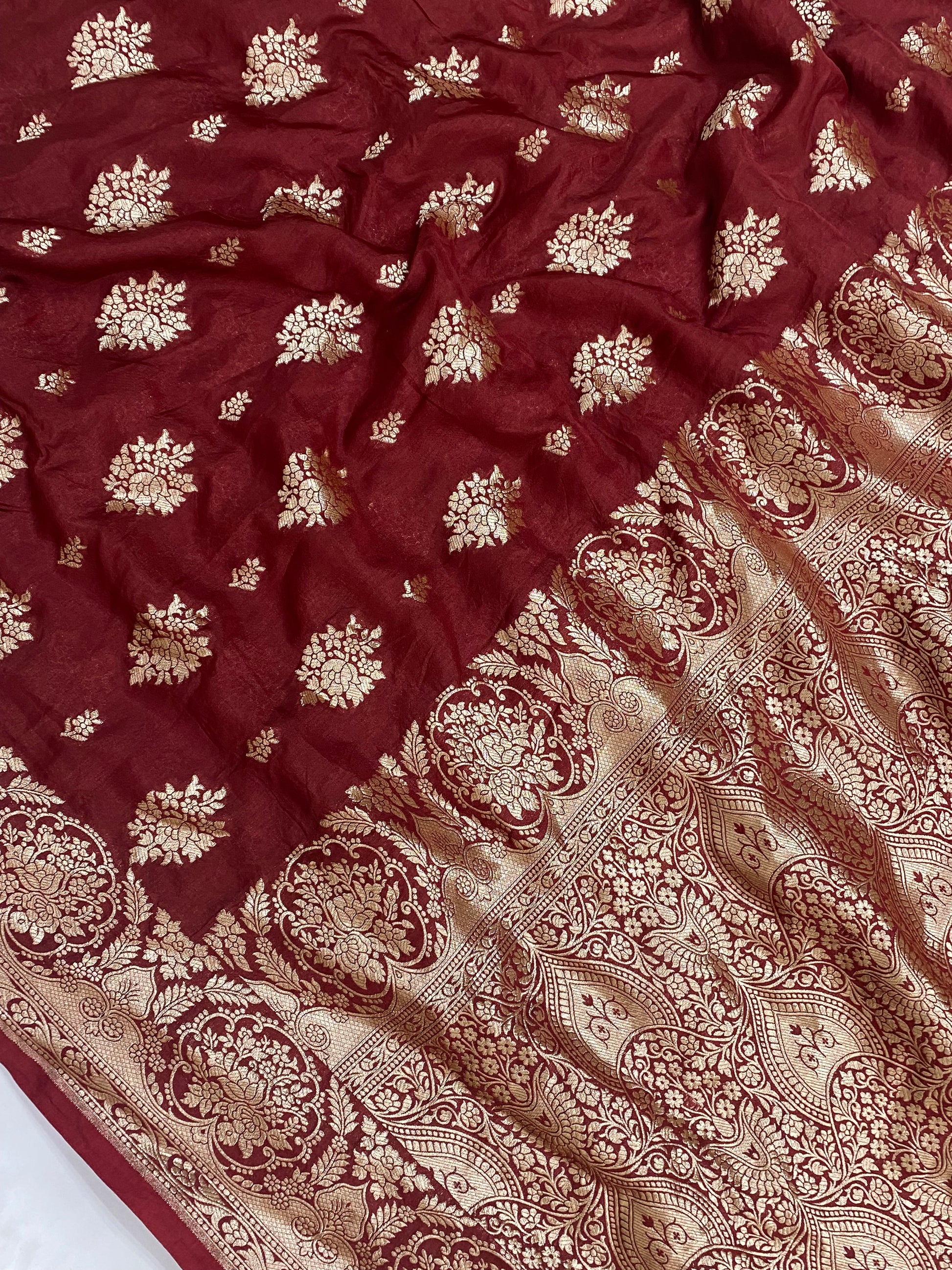 Mashru Silk Banarasi Saree