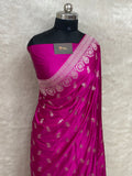 Rani Mashru Silk Banarasi Saree