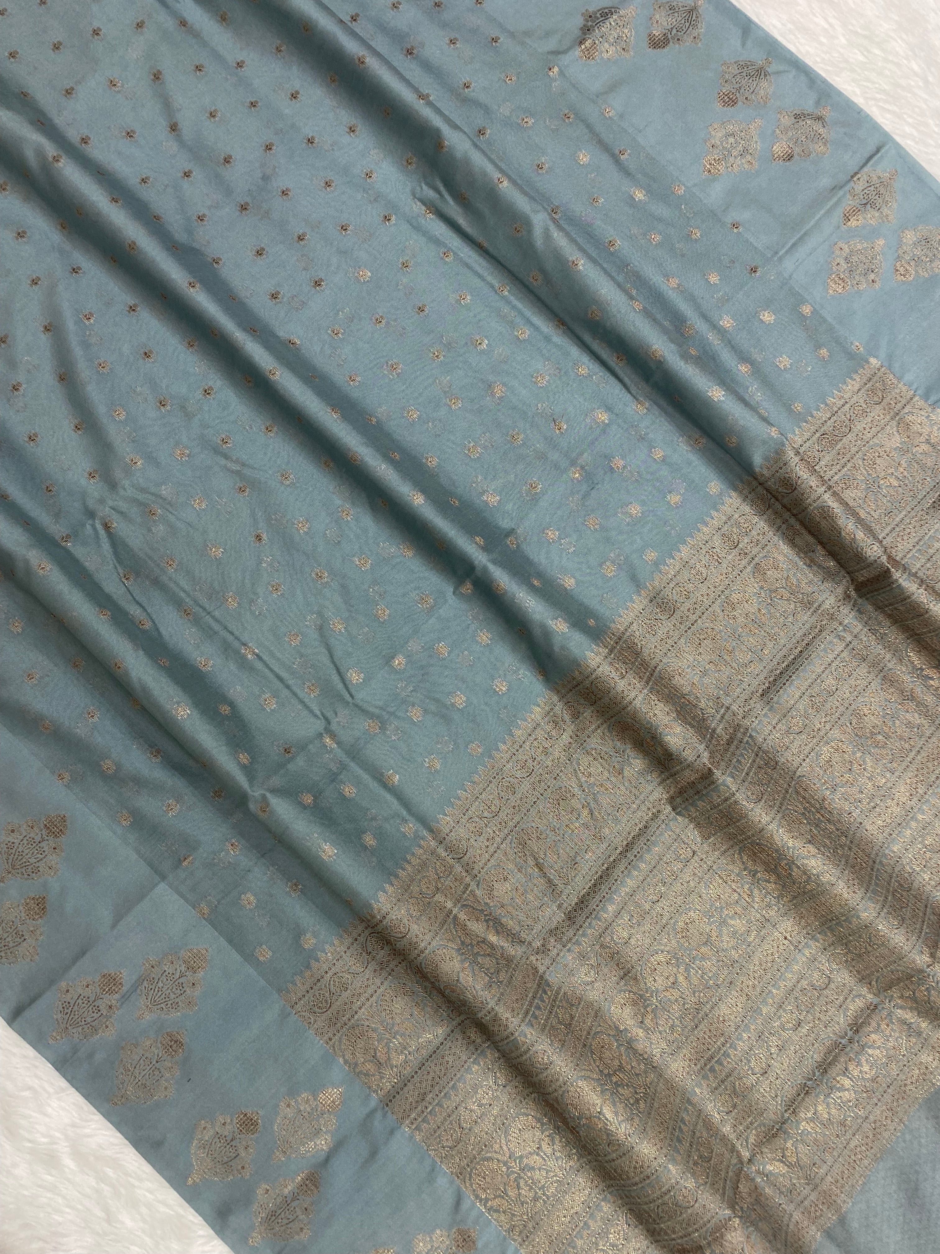 Semi Georgette Banarasi Saree