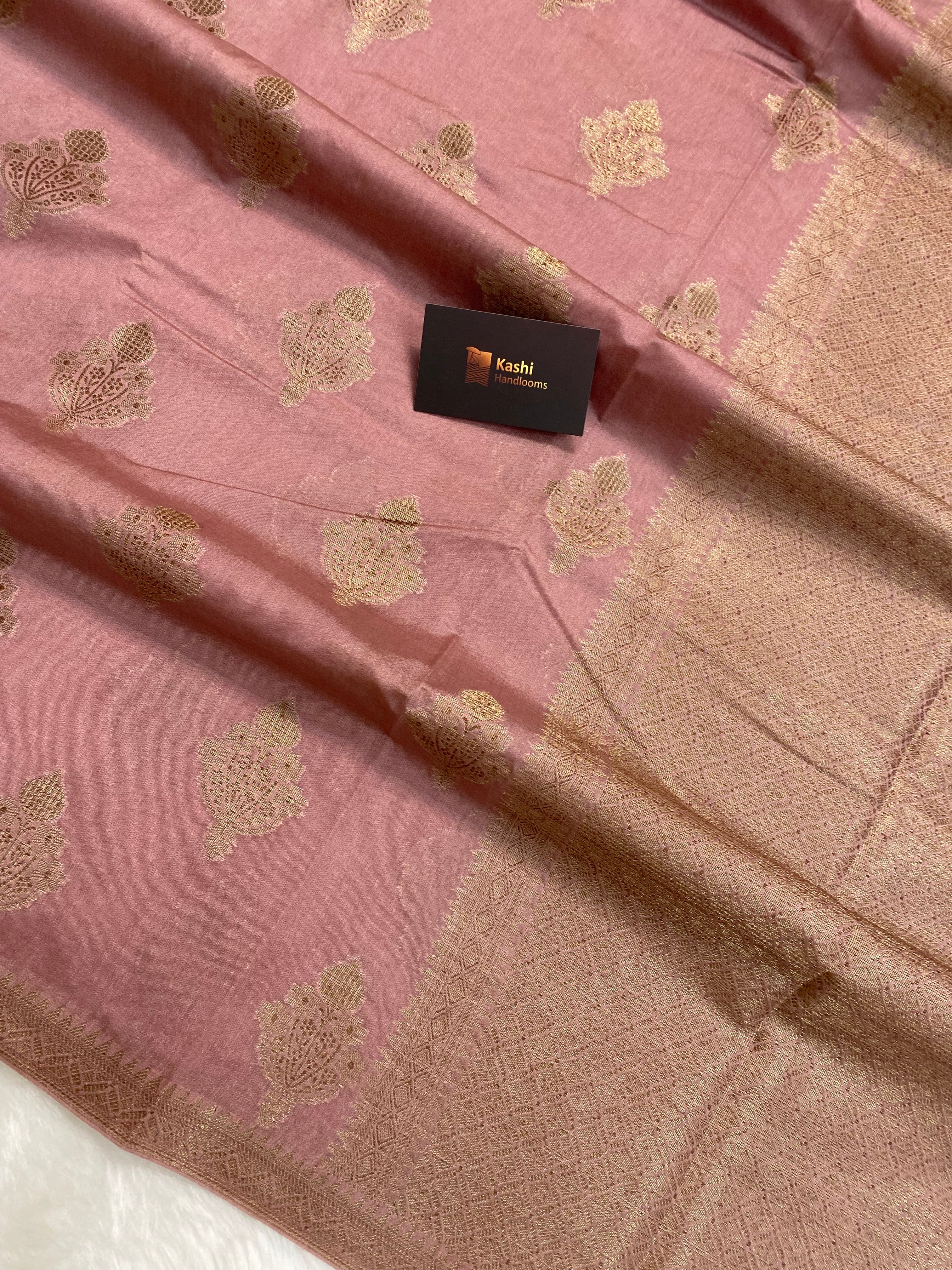 Dasti gorgette silk banarasi saree