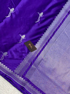Ouda colour Mashru silk banarasi saree