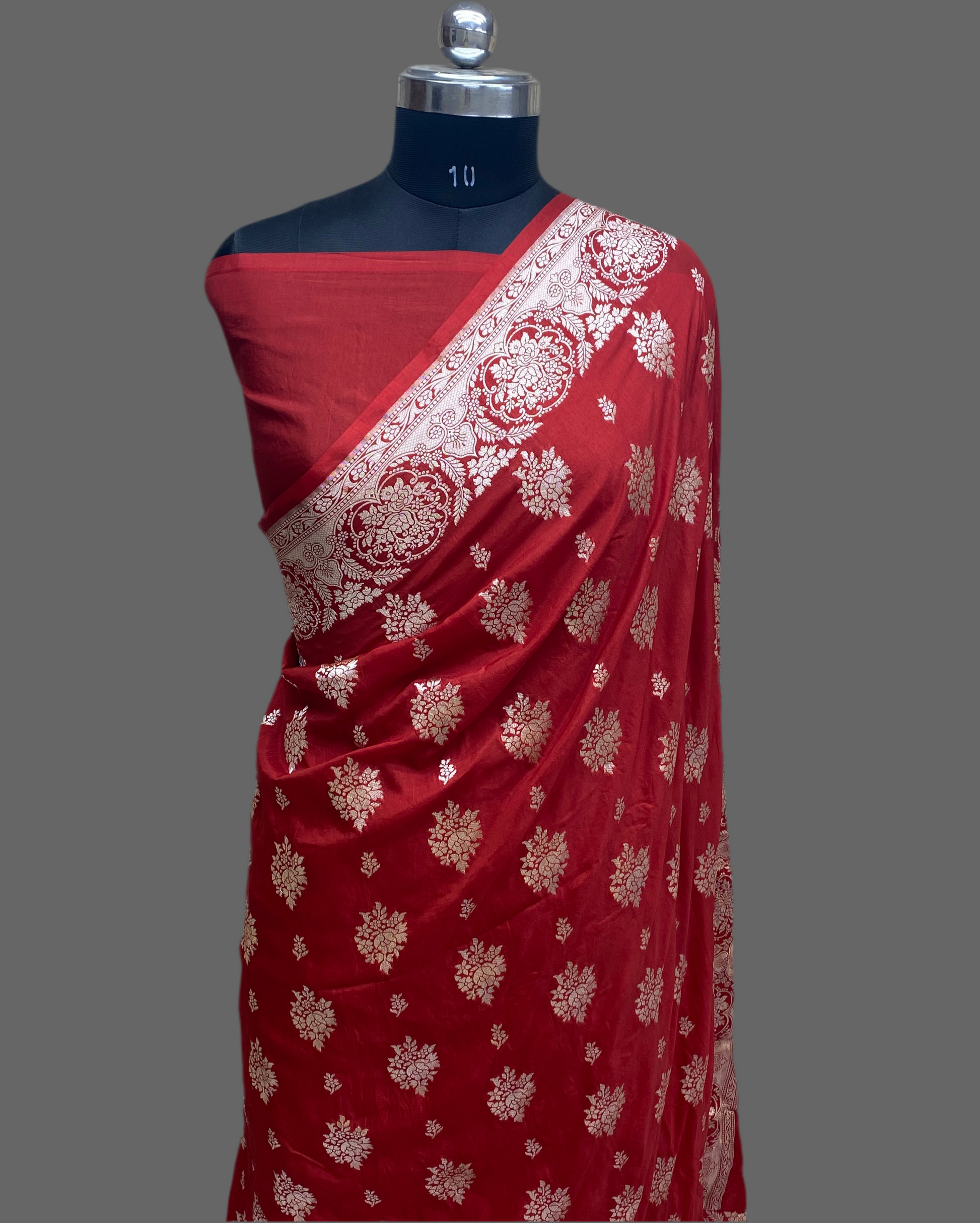 Mashru Silk Banarasi Saree
