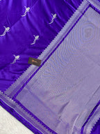 Ouda colour Mashru silk banarasi saree