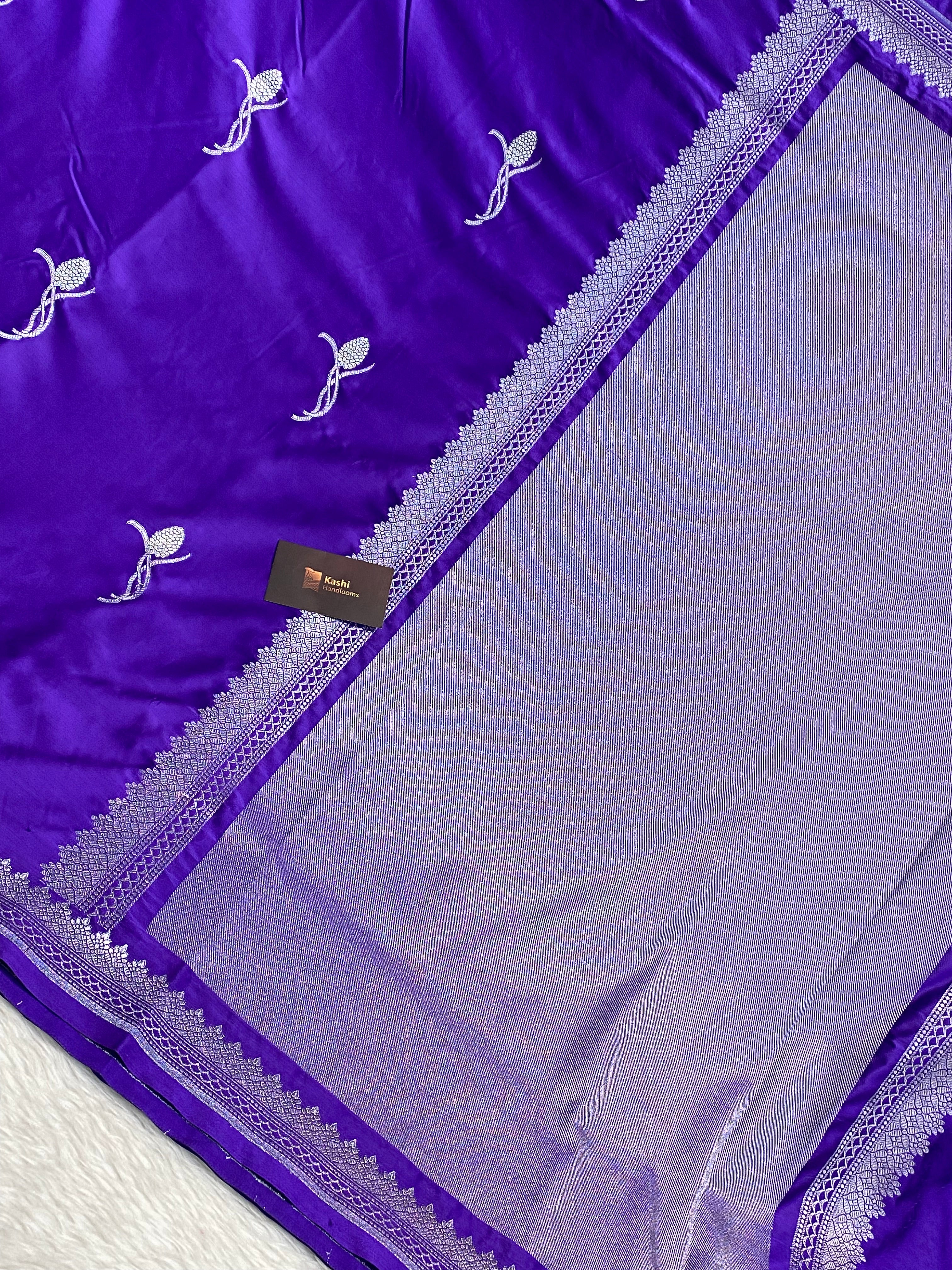 Ouda colour Mashru silk banarasi saree