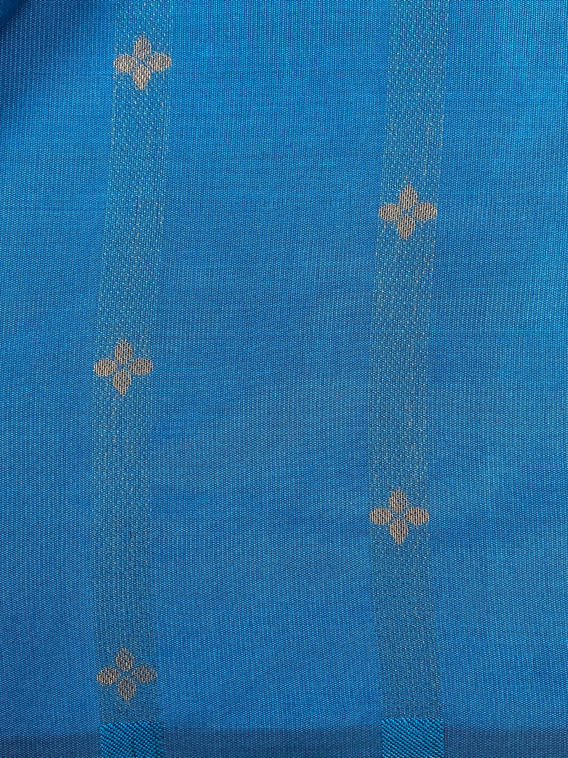 Soft Violet-Blue Tilfi Meenakri Banarasi Saree