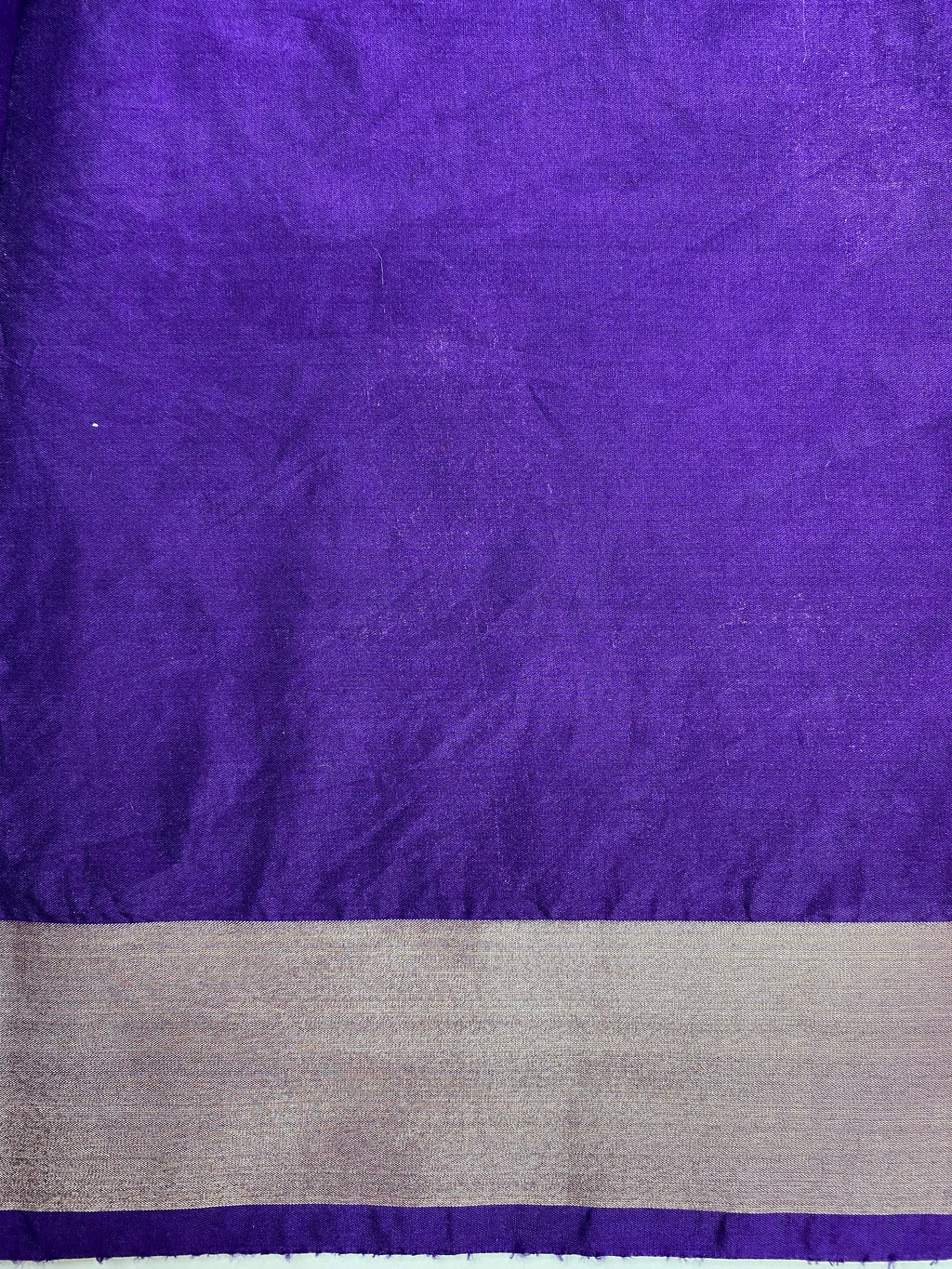 Purple Color  Raw Silk Banarasi Saree
