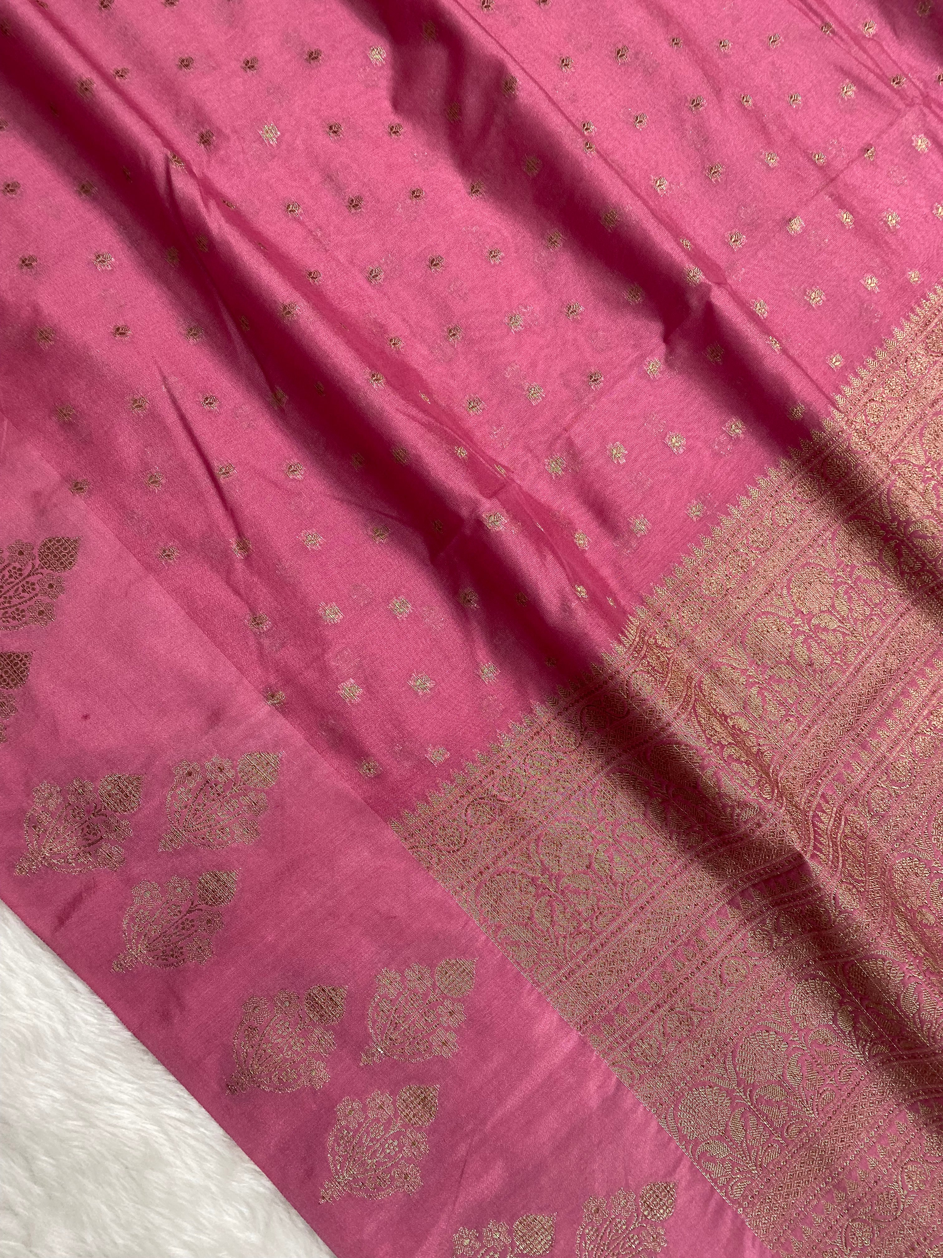 Semi Georgette Banarasi Saree