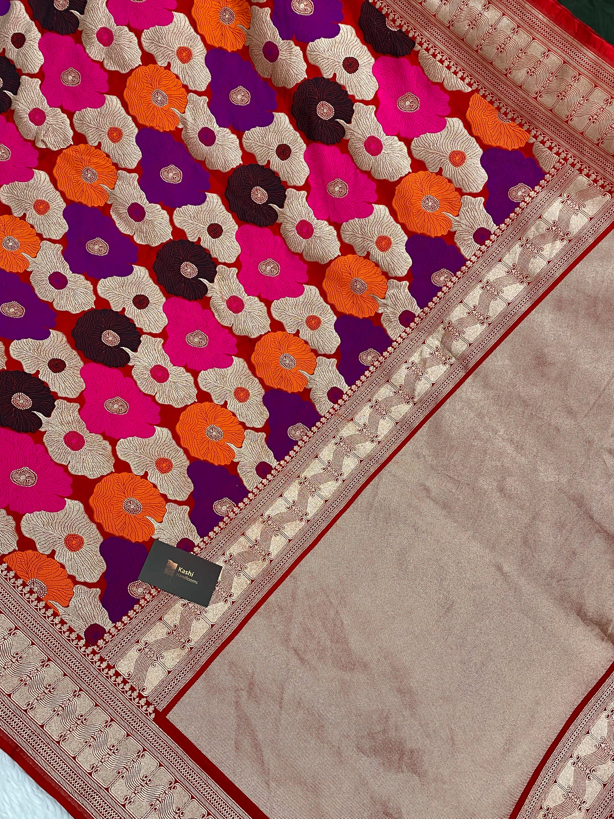 Nita Ambani inspired premium mashru silk Banarasi saree